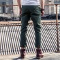 brand casual cargo pants men solid clothing high-quality fashion overalls Slim fit straight long trousers male sweatpants 708