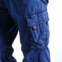 New Arrival Overalls Mens Cargo Pants Cotton Men Trousers Blue Joggers Plus Size Straight Casual Pocket Pantalon Moto Hommes 674