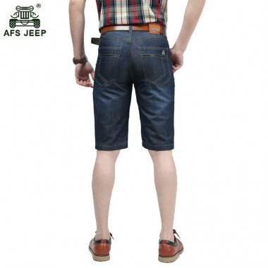 AFS JEEP 2017 summer new fashion jeans shorts men demin casual knee length trousers 65wy