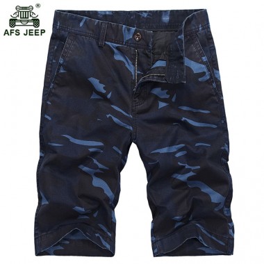 Brand Afs Jeep 2017 New Large Size Men's Military Wind Shorts High Quality Cotton Fashion Camouflage Shorts 62wy