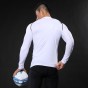 NANSHA Brand Men Compression Shirt Fitness Jogger Exercise Clothes Fashion Casual Solid Long Sleeve T-Shirt