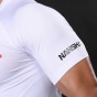 NANSHA Brand Men's Tight  Fitness Bodybuilding T-Shirt Letters Printing Crossfit Streetwear Workout Slim Gyms Short Sleeve Tees