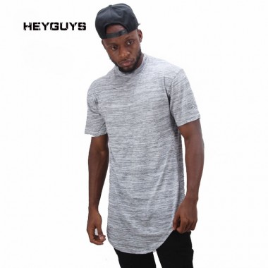 HEYGUYS 2018 extend hip hop street T-shirt wholesale fashion brand t shirts men summer short sleeve oversize design