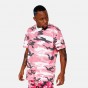 HEYGUYS HOT 2018 pink camo  t shirts men hip hop street wear T-shirts man cotton high quality oversize  fashion us size