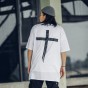 2018 HEYGUYS fashion Cruz print street wear hip hop t shirts men oversize  new design US size fit true to size