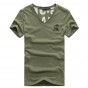AFS JEEP Casual And Comfortable Summer Man T-shirt Short High Quality Men Brand Clothing Large Size T-shirts M-3XL 68wy
