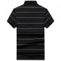 2018 New men's Cotton T-shirt brands stripe short-sleeved t-shirt lapel men t shirt Men's business casual t shirts h60