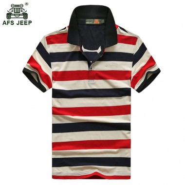 England Style T Shirts Men New 2018 Cool Summer Breathable Striped Short Sleeve T-shirts Casual Brand Clothes 66wy