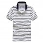 2018 New Arrival Summer Chinese Element Men Brand Clothing Homme T-shirts Short Sleeve Male Cotton Stripe T Shirt 65wy