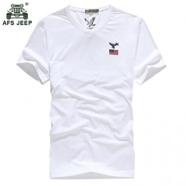 2018 Summer New Fashion Leisure T Shirt Brand Clothing Homme V-Neck T-shirt Casual Short Sleeve Thin T-Shirt 46wy