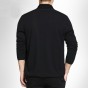 Brother Wang Brand 2018 Spring New Wool Cardigan Male Fashion Casual No Buttons Men's Black Slim Knitted Sweaters Clothes