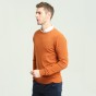 2017 Autumn Winter New Men's Casual Sweater Fashion O-neck Classic Men Slim 100%Cotton Pullover Sweater Brand Clothing