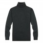 Brother Wang 2017 New Autumn Winter Brand Sweater Men's Turtleneck Slim Pullover Solid Color Knitted Sweater Men