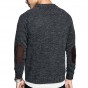 2017 Winter New Men's Casual Sweater Fashion Solid Color Cashmere Slim Thicker Warm Pullover Sweaters Male Brand Clothes