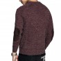 2017 Winter New Men's Casual Sweater Fashion Solid Color Cashmere Slim Thicker Warm Pullover Sweaters Male Brand Clothes