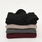 Brother Wang Brand 2017 Winter New Men's Fashion Turtleneck Sweater Casual Slim Color Thick Warm Knitting Pullover Sweater