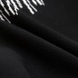 Brother Wang 2017 Autumn New Men Casual Sweater Fashion Geometric Figure Men 's Slim Round Neck Knitting Black