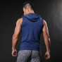 NANSHA Brand New Gyms Hoodies Stringer Solid Hoody Men Fitness Pullover Men's Singlets Sporting Sleeveless Sweatshirts