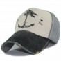 2017 unisex cap casual print adjustable mens cap hat Anchor pattern women cap sport outdoor blue fashion baseball cap black grey