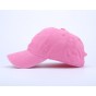 2017 Fashion popular men and women Baseball Caps solid adjustable cotton denim Unisex baseball cap pink black gery rose red
