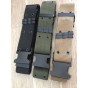 2017 fashion mens survival equipment Composite nylon belt Tactical military belt Casual Knitted belt for men Width 5.5cm black