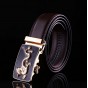 120cm europen Classic fashion Men's genuine leather belt luxury gentleman Business Cowskin belt formal black jeans belt for men