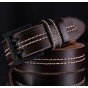 2017 belt men genuine leather luxury strap male belts for men buckle fancy vintage jeans high quality ceinture homme 105-125cm