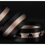 2017 fashion brand men canvas Nylon belt luxury knitted mens Metal Buckle belt military designer belts for men 115cm black blue