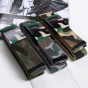 2015 adult men's casual fashion knitted canvas metal belt  unisex with young people's gift army green Camouflage for adult men