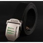 MONSTER 2016 casual men canvas belt mens Metal Buckle belt jeans Military belt famous brand luxury pop belts black green 120 cm