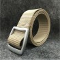 2017 newly designer casual canvas belt high quality military outdoor nylon belts for men metal alloy buckle combat tactical belt