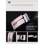 European fashion 2016 Men's belt genuine leather belt luxury brand gentleman Business belt classical black formal belt for men