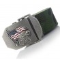 American Army  fashion men canvas belt military luxury black stripes mens Marine corps belt camouflage famous brand belts 120cm