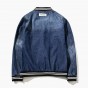 Brother Wang 2017 New Men's Casual Jacket Fashion Trend Slim Denim Coat Men Plus Size 5XL 6XL 7XL Brand Clothes