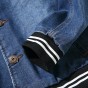 Brother Wang 2017 New Men's Casual Jacket Fashion Trend Slim Denim Coat Men Plus Size 5XL 6XL 7XL Brand Clothes