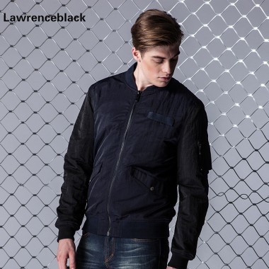 Lawrenceblack Mens Bomber Jacket Men Pilot Jackets Male Autumn Men Cotton Men Casual Jacket Slim Sportswear Brand Clothing 835