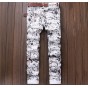 Europen American style fashion brand Men'scasual pants Straight luxury slim trousers cotton Painted sexy white pants for men
