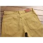 Hot Sale 2018 High Quality New Autumn Fashion Hole Jeans Men Long Trousers skinny ripped distressed jeans Denim Pants khaki