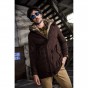 Mens Coats Polyester Winter Jackets Solid Thick Parkas Casual Windproof Handsome Thick Warm Parkas And Coats Fur Hooded 915