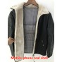 Brother Wang Brand 2017 New Winter Men's Leather Jacket Casual White Duck Down Jacket Fur One Warm Long Coat Brand Clothes