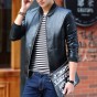 Brand Motorcycle Leather Jackets Men New Autumn Winter Clothing Biker Men PU Leather Jackets Male Casual Coats Drop Shipping 882