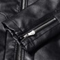Leather Jacket Men Brand Luxury Casual Pilot Leather Jacket Mens Motorcycle Jackets Coats Veste Cuir Homme Bomber Jacket 180