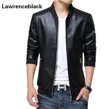 Motorcycle Leather Jacket Men Jaqueta De Couro Solid Slim Fit Mens Leather Jackets and Coats Luxury Brand  Jaqueta Motoqueiro 20