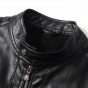 Leather Jacket Men Brand Luxury Casual Pilot Leather Jacket Mens Motorcycle Jackets Coats Veste Cuir Homme 2017 Men Jackets 181