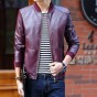 Leather Motor Jacket Men Motorcycle Leather Jackets Men waterproof Clothing Male casual Coats Brand clothing Jaqueta Couro 880