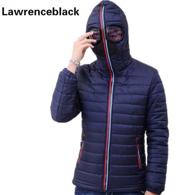 Halloween Wear Winter Jackets And Coats With Glasses New Design Windbreaker Hooded Dust-proof Parka Thick Warm Outwear Men 61