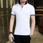 2018 Summer New Men's POLO Shirt Fashion 100% Cotton High Quality Male Casual Polo Shirts Brand Clothes 4XL 5XL