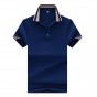 2018 Summer New Men's Short Sleeve POLO Shirt Fashion Casual Business Solid Color Polo Shirt Blouse Tops Brand Clothes