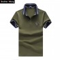 Summer Men's Polo Shirt Cotton Slim Lapel Embroidery Business Casual Short-sleeved Polo Shirt Large Size 4XL 5XL Brand clothing