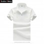 2018 summer men's short-sleeved polo shirt Fashion and leisure male embroidery Large size brand POLO shirt Men clothing 4XL 5XL